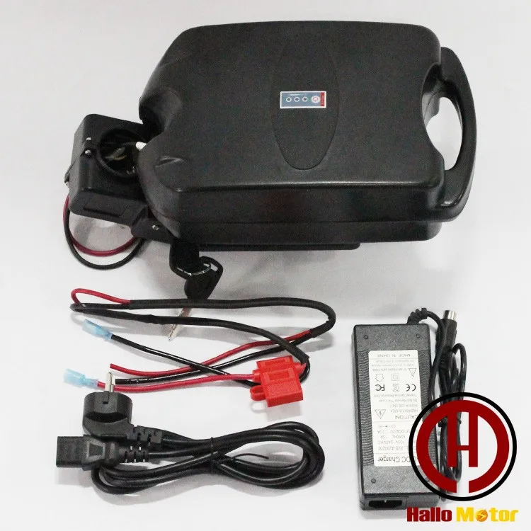 Hallomotor 24V 11AH Powerful Samsung Li-ion Battery (ICR18650-22P) with BMS Charging Point and 2A
