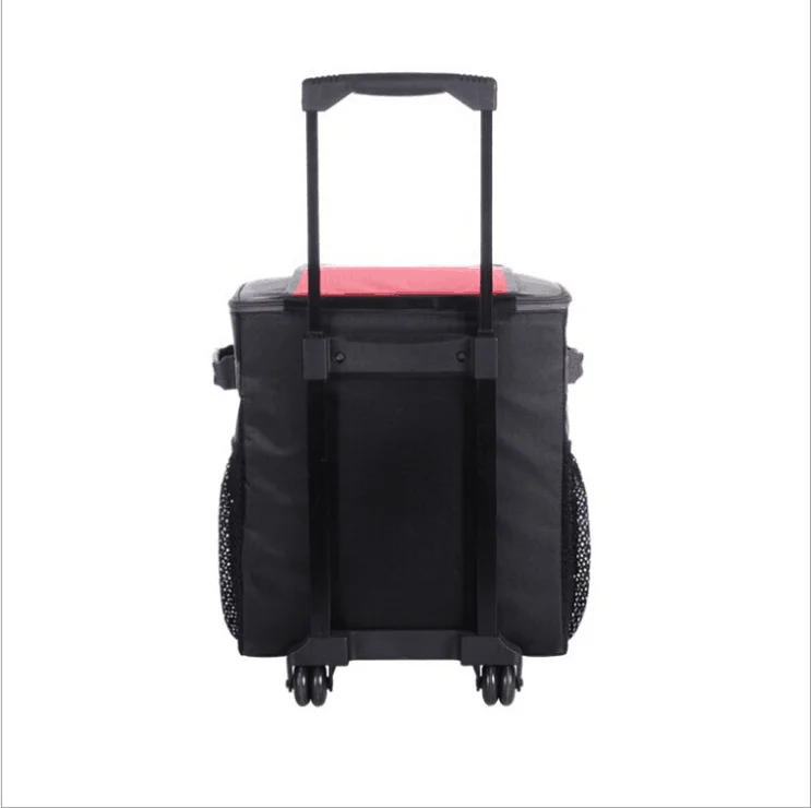 2020 new outdoor pull rod 2 color ice pack eco-friendly thicker car ice bag