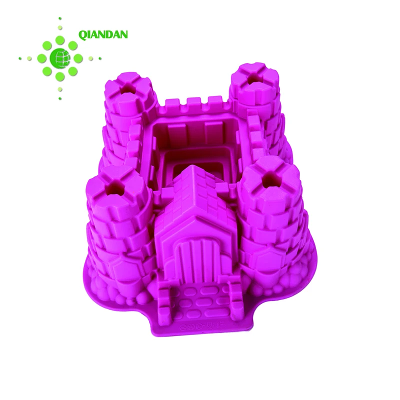 Castle Shape Silicon Forms Cake Pop Baking Molds/Mould