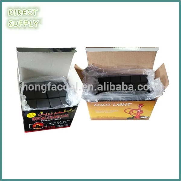 0.5 кг и 1 единовременная форма уголь для кальяна