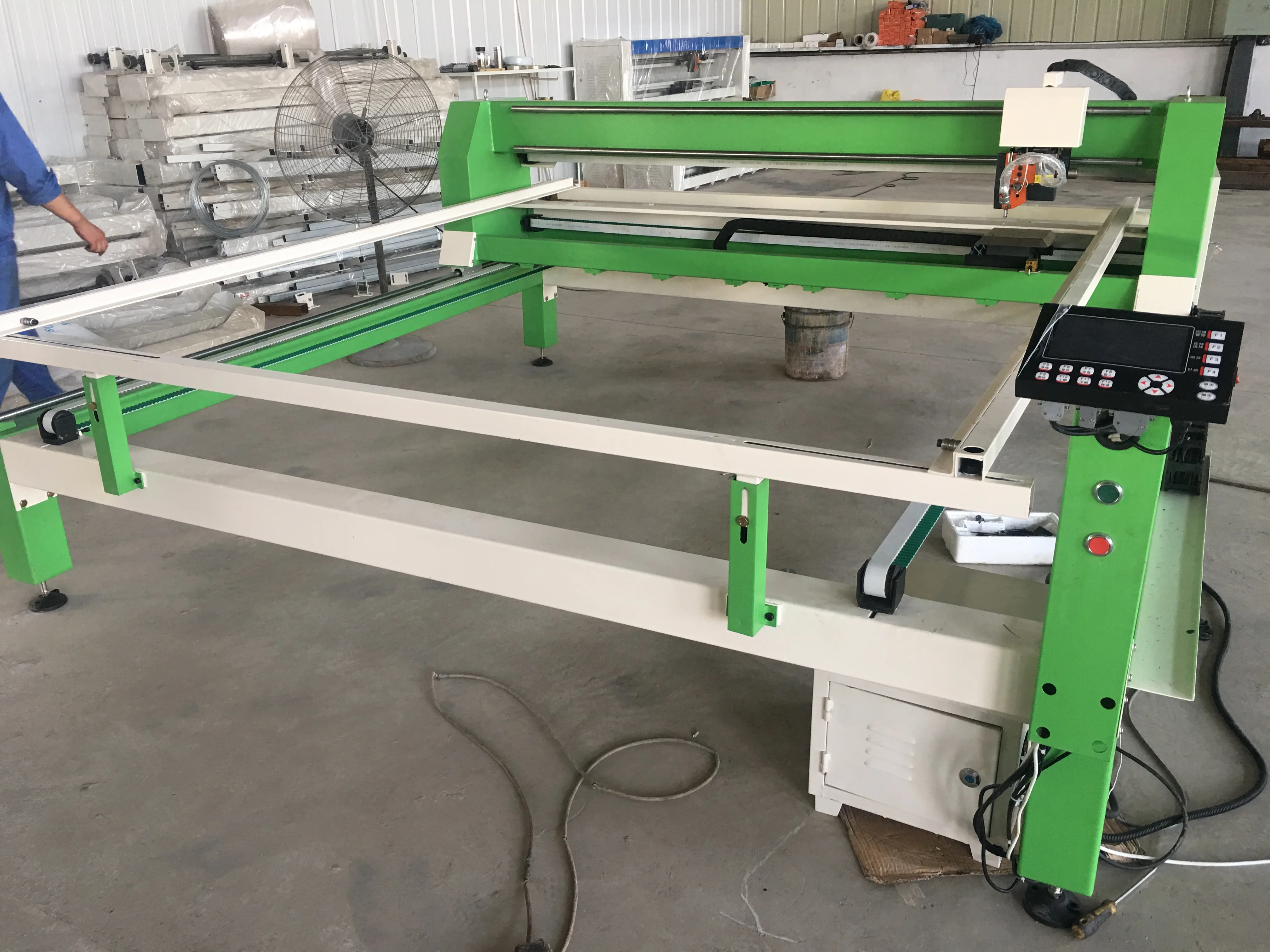 high speed  Servo motor single needle quilting machine bedding quilts quilting machine