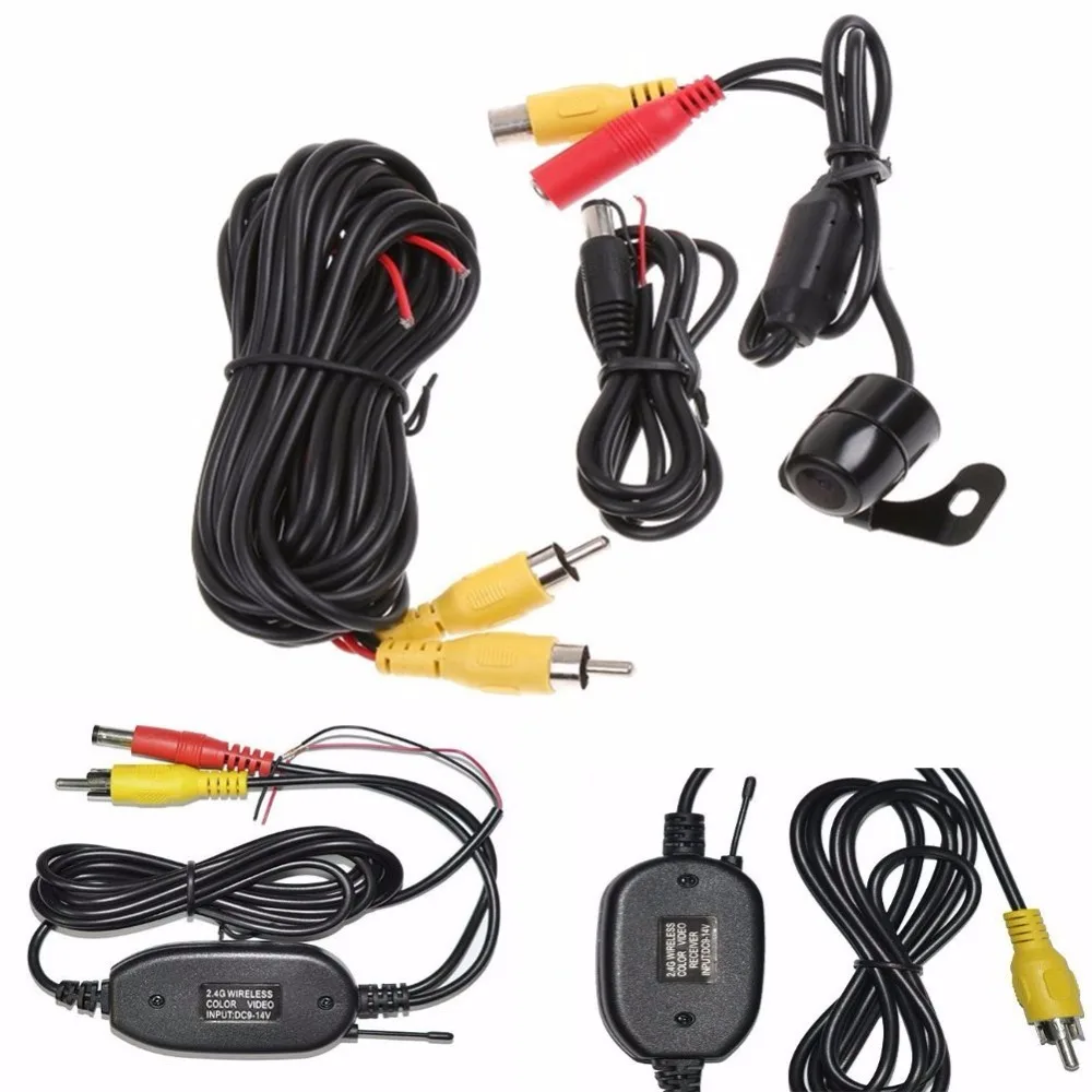 170 Angle Small butterfly backup car reverse camera Hd night version rear view camera car camera