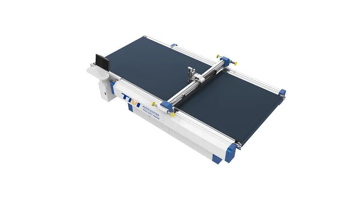 High Efficiency CNC fabric cloth single ply textile cutter