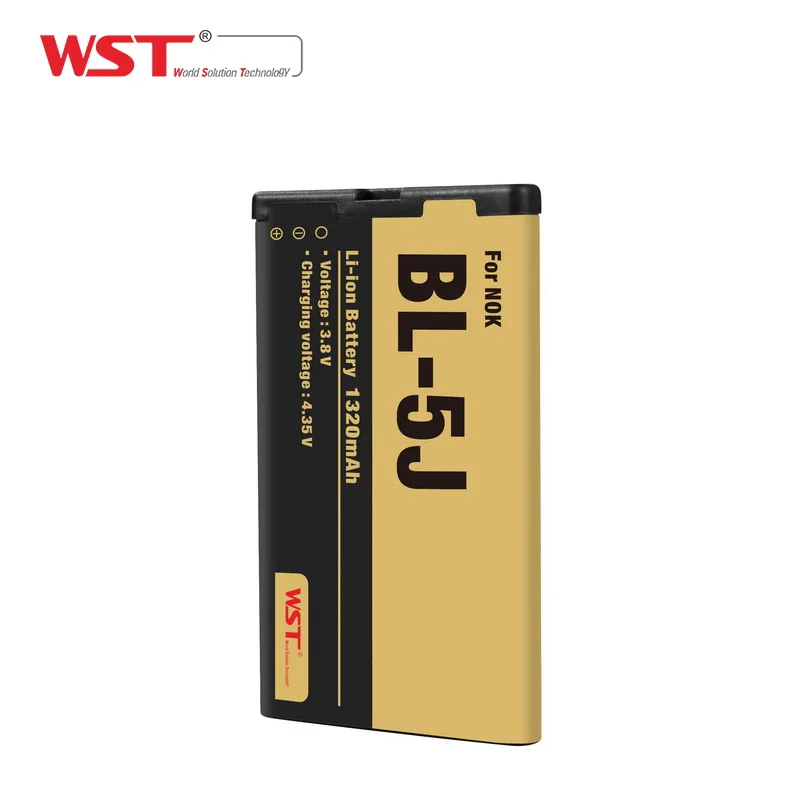 High Quality 1320mAh Li-ion 100% Compatible Mobile Phone Battery for Nokia BL-5J