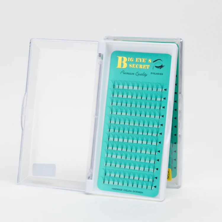 
0.10mm 0.07mm Premade Russian Volume Lashes Fans 4D Knot Free Individual Lashes 3D 4D 5D 6D 7D 10D Lashes Premade Fans C D curl 