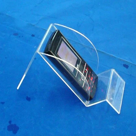 Transparent Acrylic Iphone Smart Phone Display Holder Stand