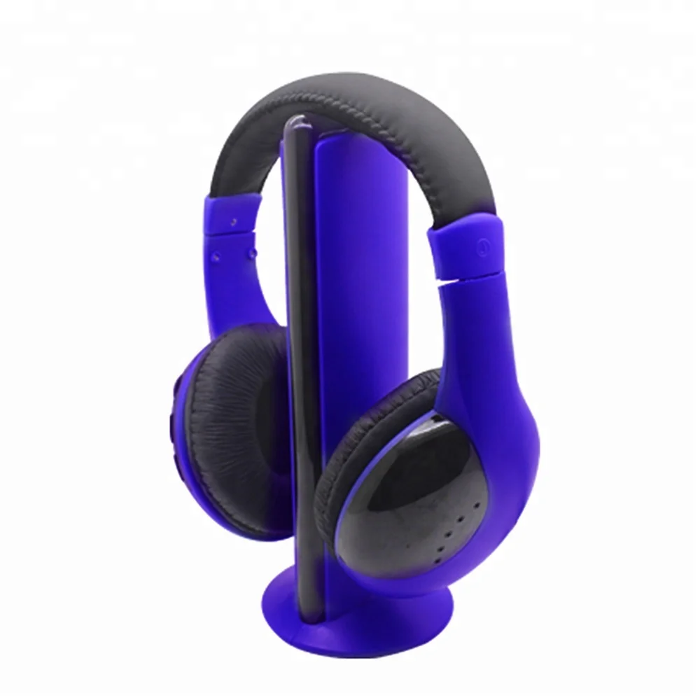 Wireless Earphone Headphone 5 in 1 for MP3 PC TV CD Hi-Fi for beautiful sound