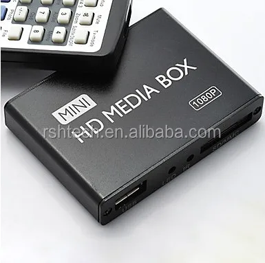 1080P Advertisement USB Media Player TV Display Remote Control Digital Media Player 3D full hd media player