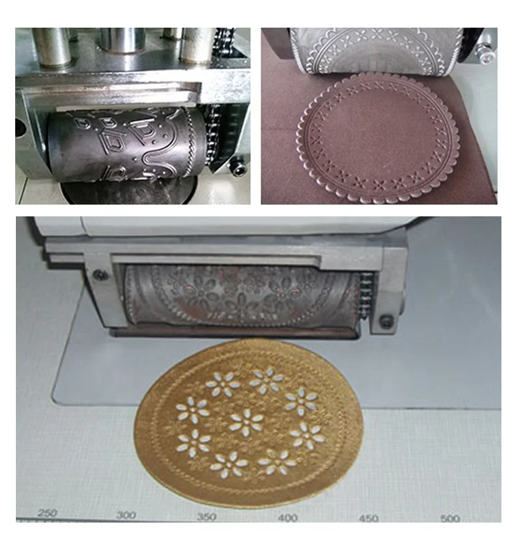 
Ultrasonic lace sewing machine for masks, flowers, gifts, colored ribbons 