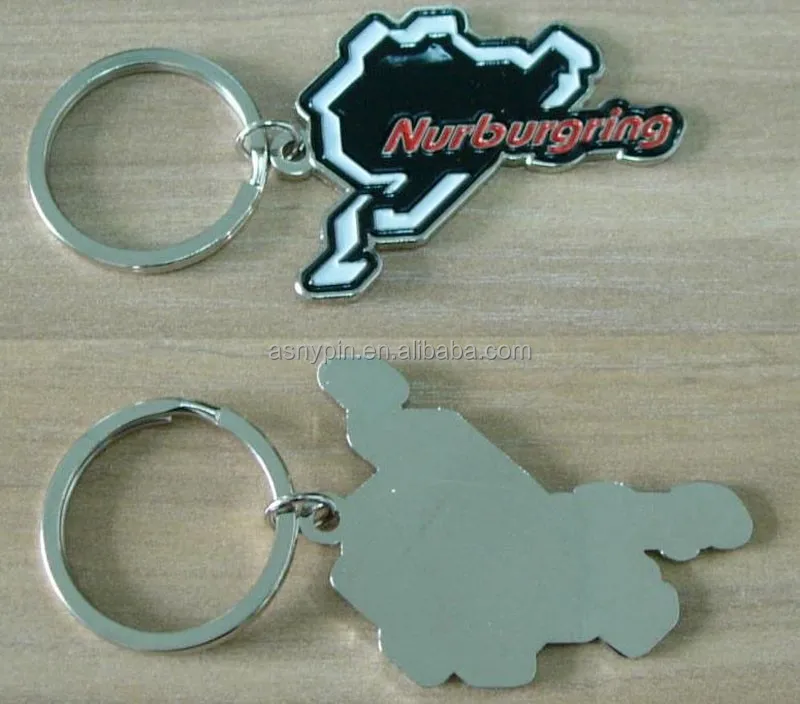 Брелок немецкий nurburgring (ASNY-Автомобильный гоночный трек keychains-01)