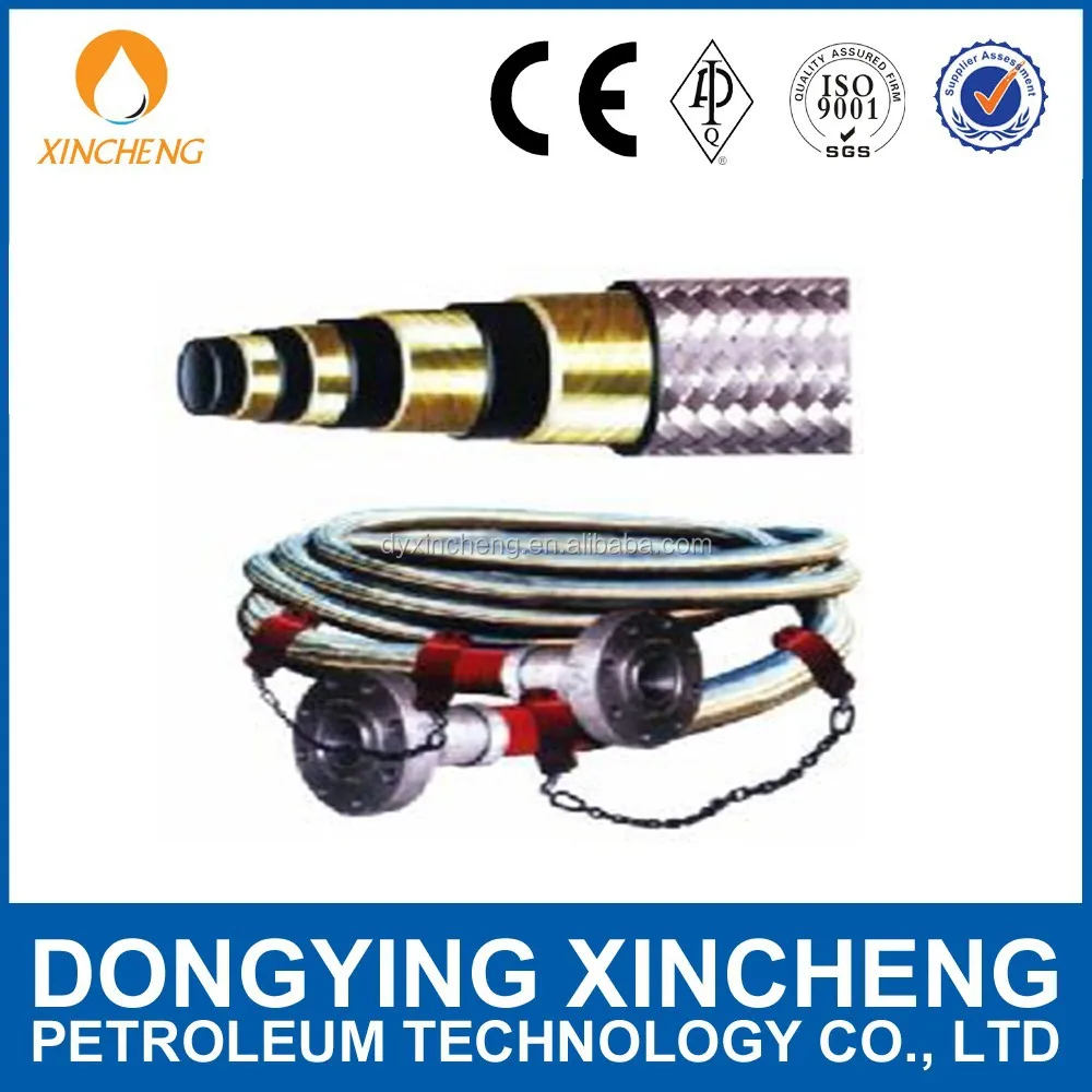 
API 16C High pressure flexible kill/choke hose line(Stainless steel armored) 