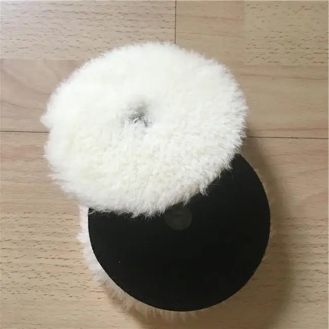 100% wool polishing pad