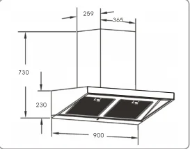 Обтекаемая настенная вытяжка для коммерческой кухни из нержавеющей стали SENG, Лидер продаж
