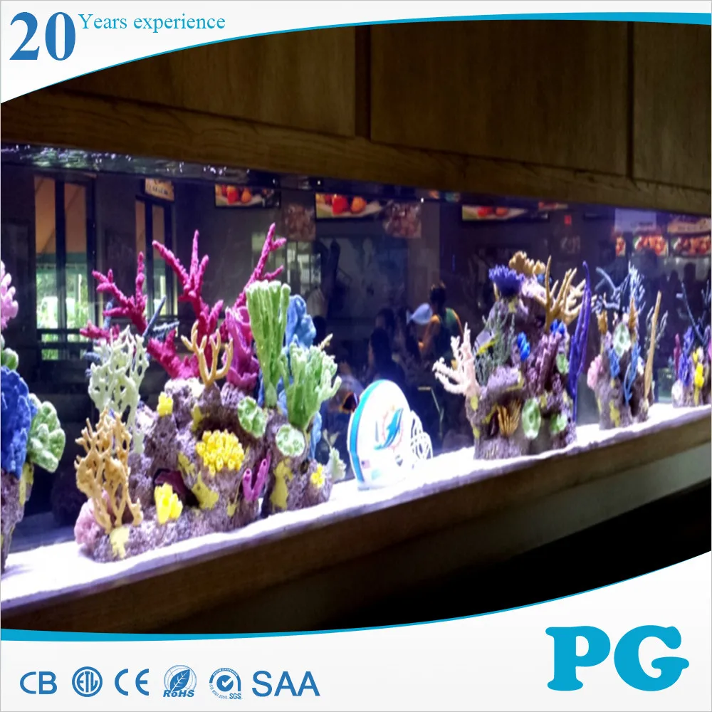 PG Underwater Window Luxury Style Clear Acrylic Aquarium Tank Fish