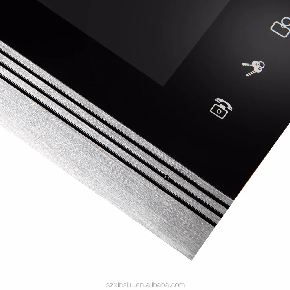 Видеодомофон для виллы, проводной домофон 7 дюймов, дверной звонок с ночным видением