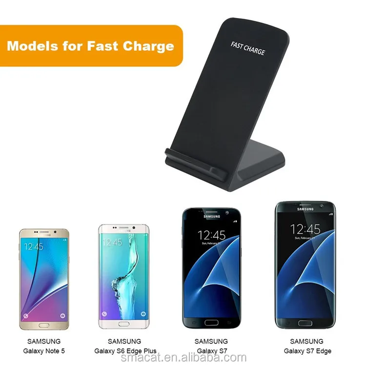 Manufacturer Wholesale qi wireless charger lelong Charging Stand Cell phone charger dock For Sansung Galaxy Note5 S8 EDGE PLUS