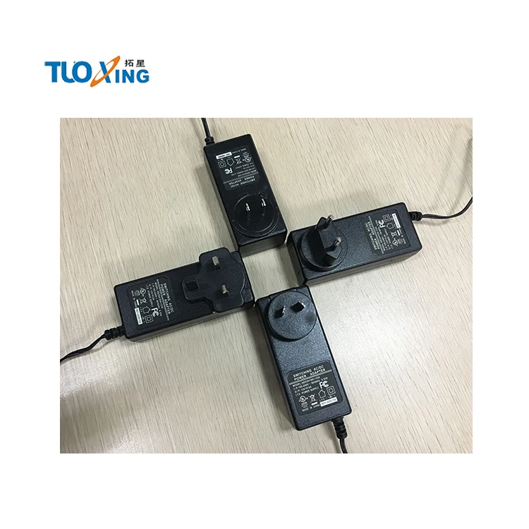 LED digital race clock wall clock race timer 12 V power adapter US power plug