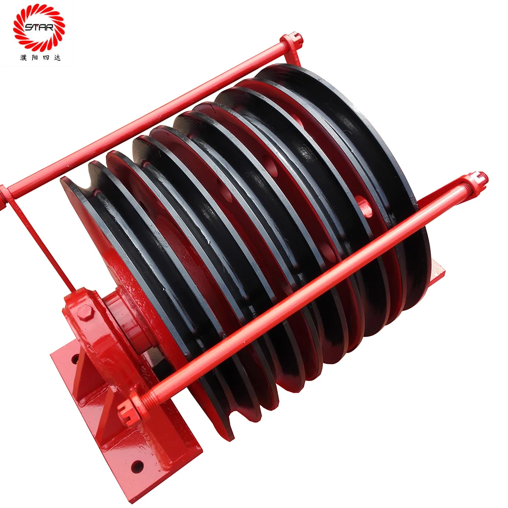 
Oilfield Gas and Oil Derrick Use Drilling Accessories API Standard Crown Block 