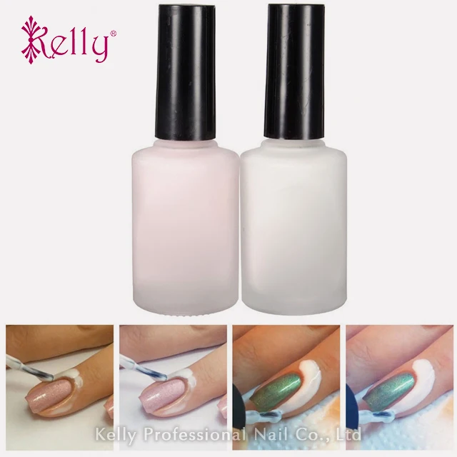 White Latex Defender Nail Polish Palisade Skin Protection Gel Peel Off Liquid Tape