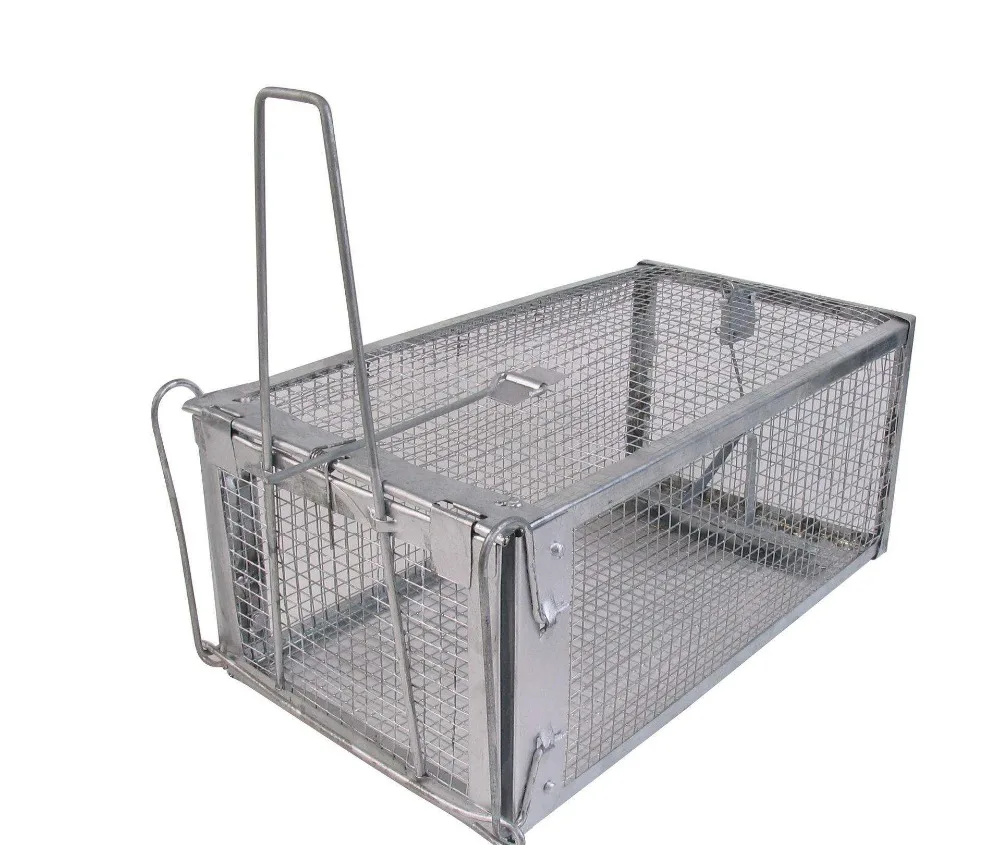
Gavanised wire Humane Animal Cage Trap 