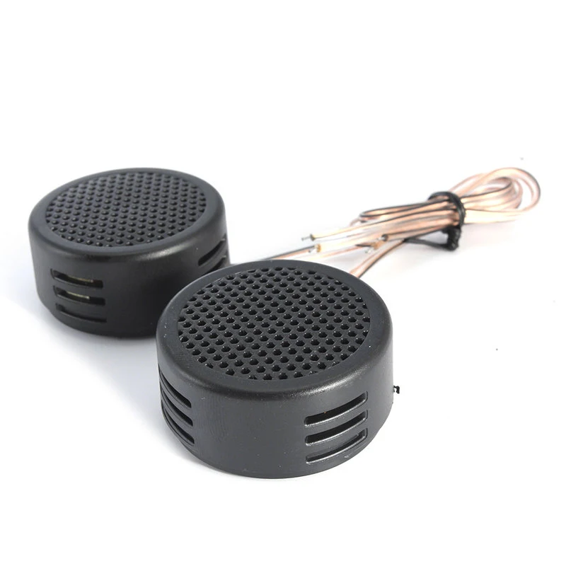 2pcs 500W Car Audio Speaker Super Power Dome Tweeter High Pitch Loudspeaker Frequency Components Mini
