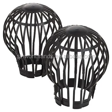 2 Pack Pipe Gutter Filters Drain House Downspou Prevent