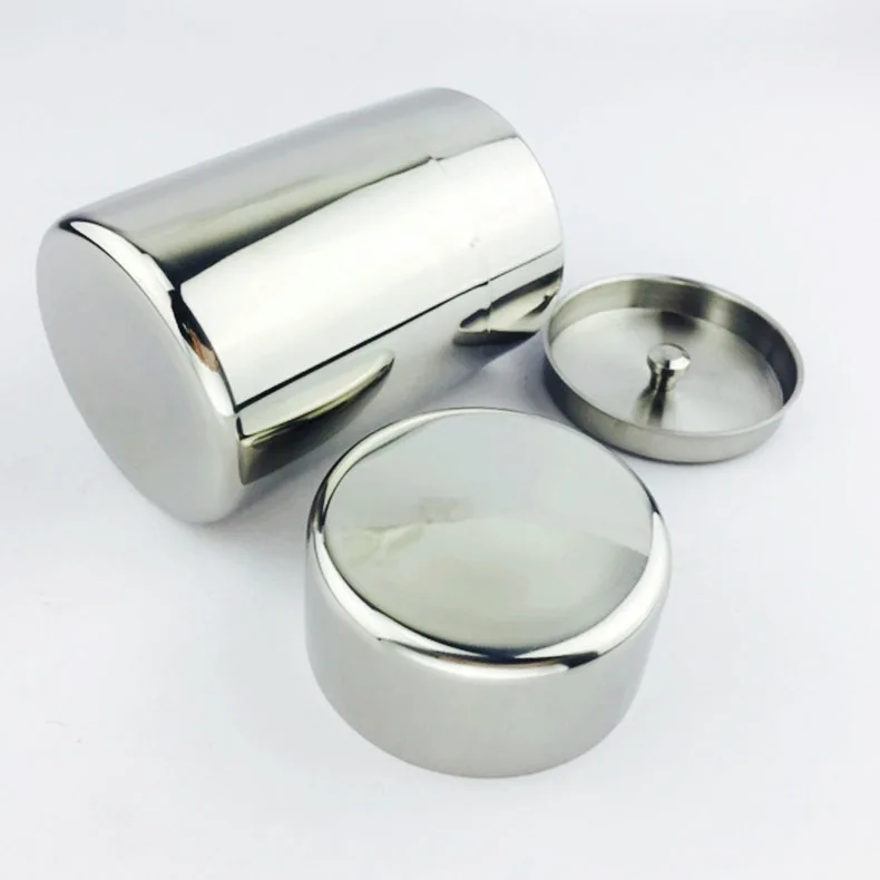
EU DEU kitchen coffee accessories tools stainless steel metal coffee canister 