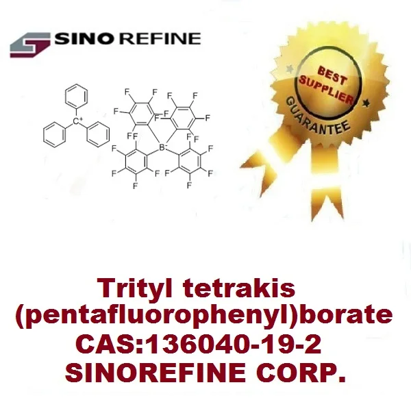 
High Guality/Trityl tetrakis(pentafluorophenyl)borate/136040-19-2 