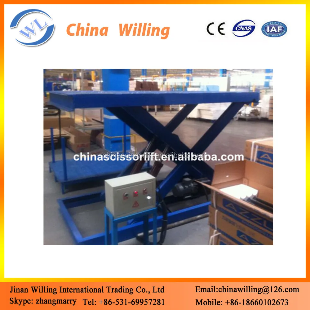 Great promotion hydraulic fixed scissor elevator for industry