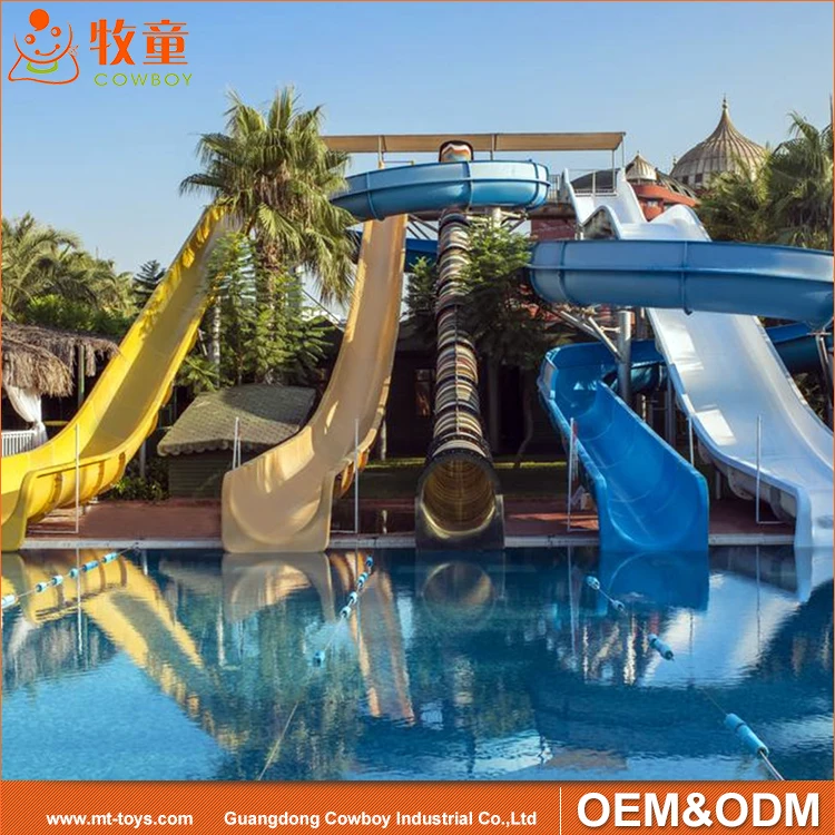 Новый дизайн дешевые плавательный бассейн сочетание спирали воды слайды аквапарк оборудование для продажи