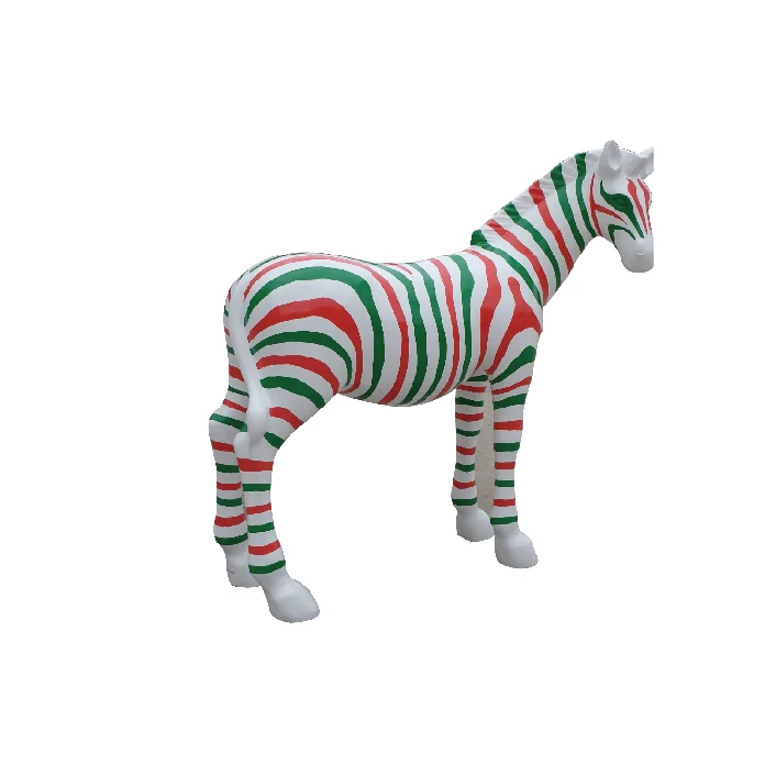 hot sale fibreglass animals sculptures life size horse mannequin manikin statues for sale