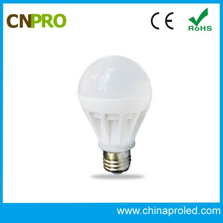 Cheap wholesale plastic e27 e14 b22 led bulb light 9wAC160-280v 2 years warranty