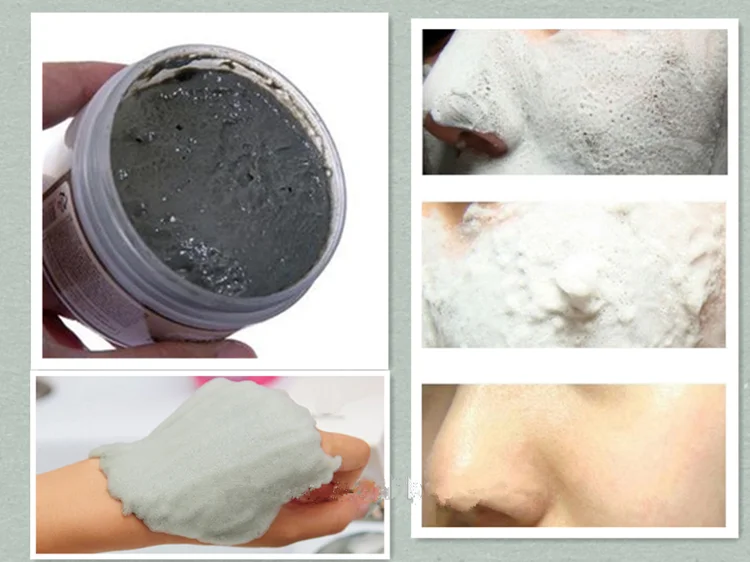 2024 Deep Cleansing Whitening Exfoliating Bubble Clay Sleeping Mask Antioxidant Rose Green Tea Firming Lightening Anti-Wrinkle