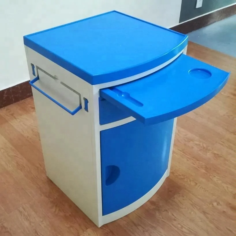 Commercial Furniture ABS Bedside Cabinet For Hospital