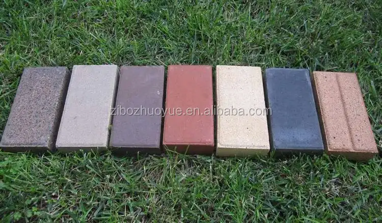 Garden clay paving brick,clay paving bricks,300*150*40mm Square brick