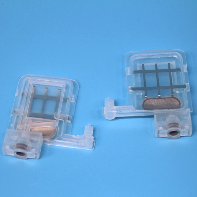 transparent white dx5 square big ink damper for mutoh 1604 allwin yongli  lecai printer