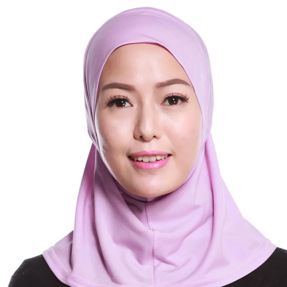 
Wholesale cheap price new style polyester dubai short scarf women sport mini hijab 