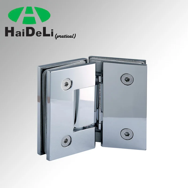 
HaiDeLi right-angle glass to glass 135 degree shower hinge H-7302A 