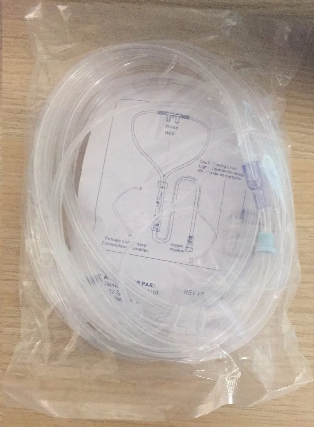 Супер мягкая носовая кислородная канюля анти-давлением с трубкой силиконовая Мягкая