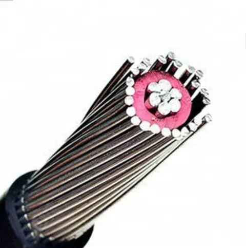 cable for construction 2x16mm PVC insulated  concentric aluminum cable  For Kenya