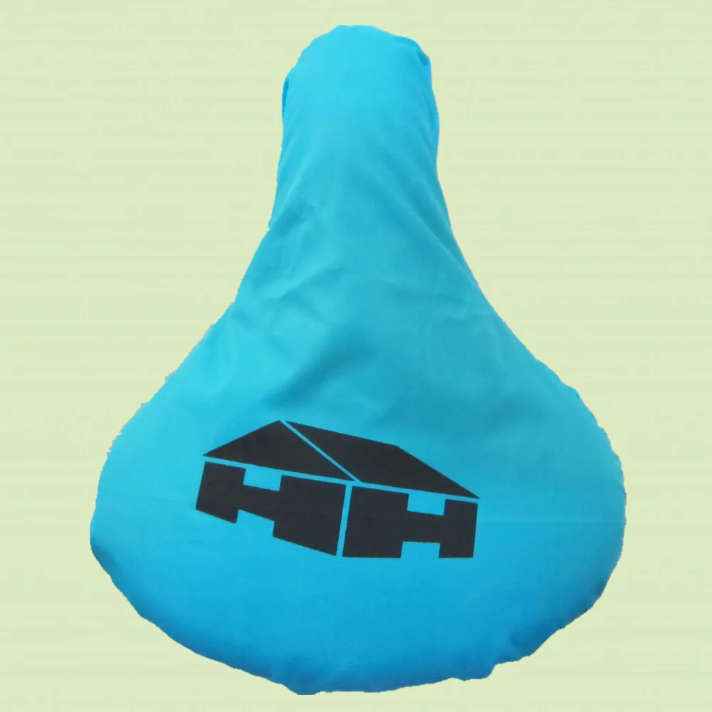 Custom print logo  waterproof pvc eva nylon bicycle saddle cover cheap bike seat cover for Promotion