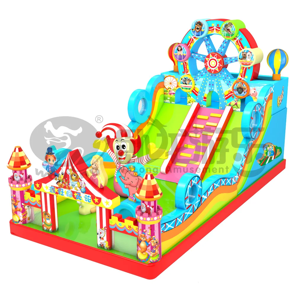 
2019 professional manufacturer giant inflatable slide for kids 