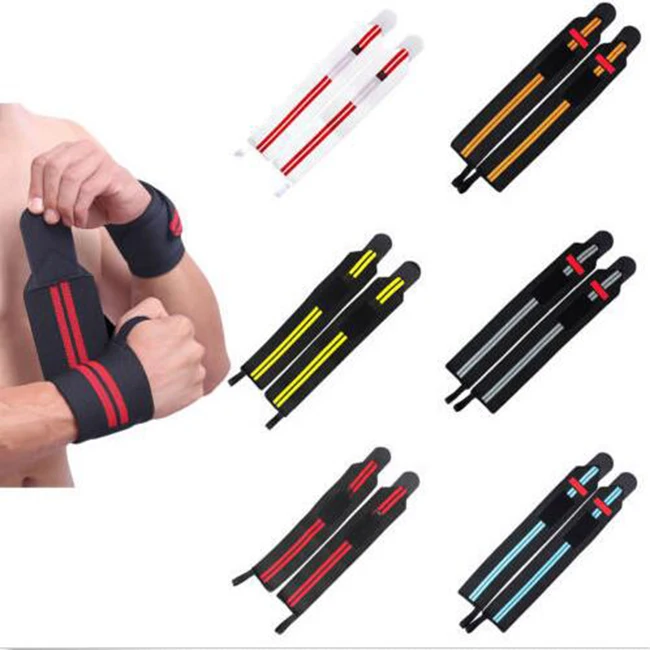 Wrist Wraps Lifting Straps for Weightlifting, Workout, Gym, Powerlifting, Bodybuilding - Support for both Women & Men,