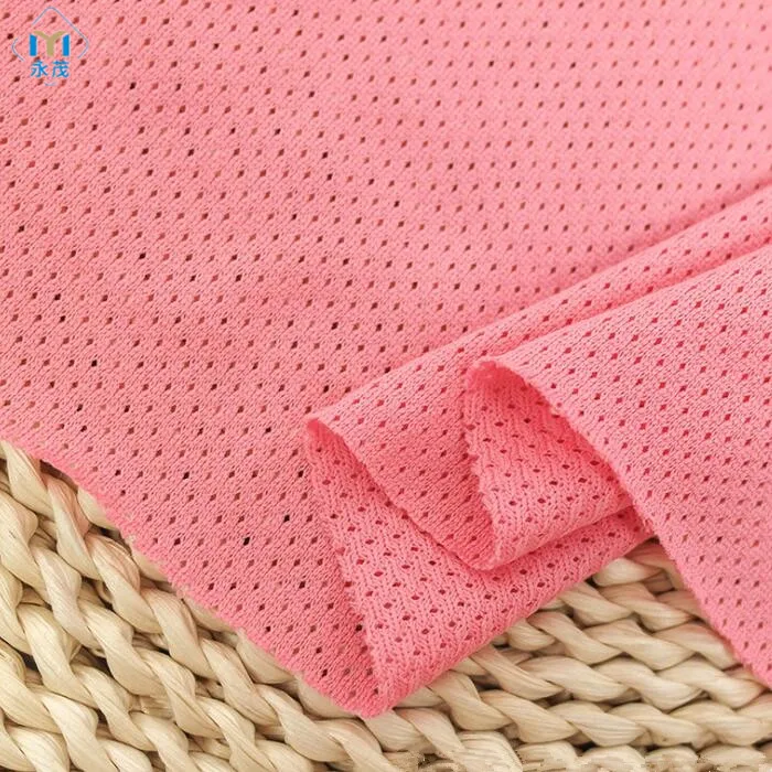
Huzhou tricot 100% polyester mesh fabric for garment 