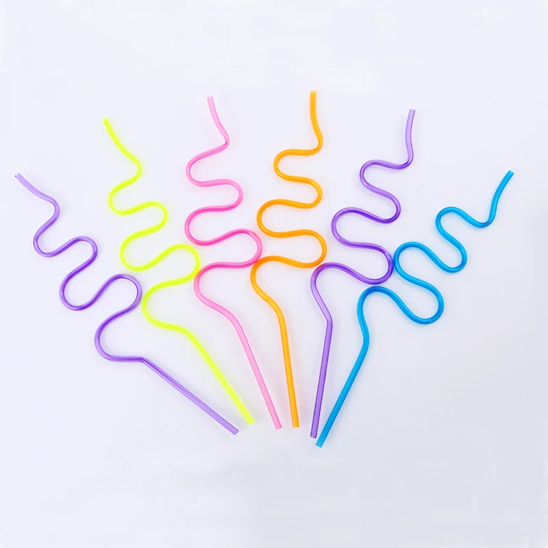 Plastic Straws Petg Amazon hot sells  Various shape drinking- straw Wholesale 260mm Plastic Straws Manufacturers Supply PETG Co