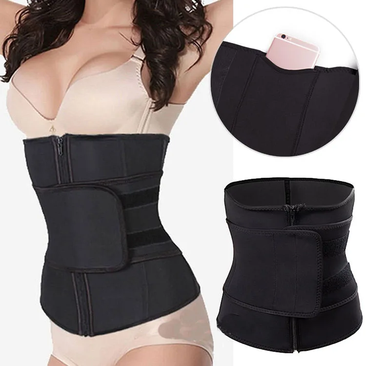 
Wholesale Lose Weight Abdomen Neoprene Waist Sweat Belt Women Waist Trainer 