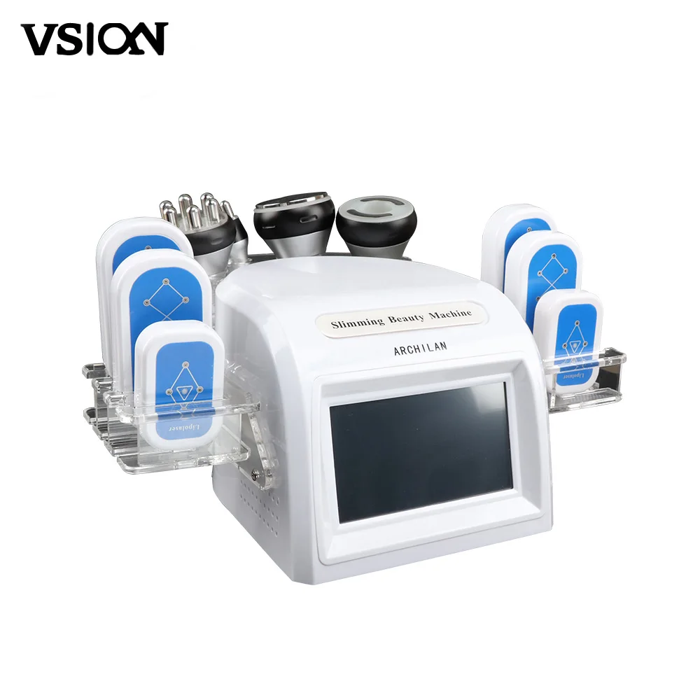
5 In 1 Vacuum Therapy Lipo Laser And Cavitation Rf Slimming Machine 