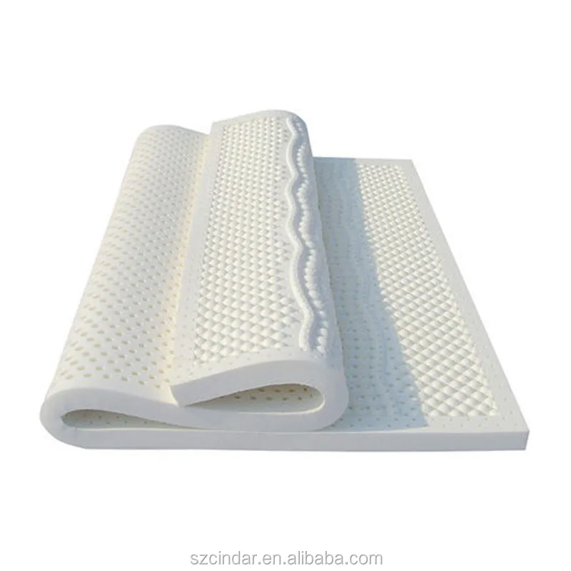 Superior Quality Natural Latex Hotel Mattress Single Spring King Size Bed Pad
