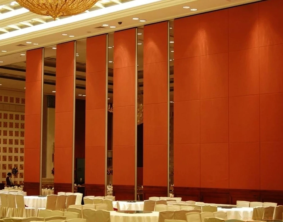 Malaysia hotel acoustic movable doors soundproof wooden accordion door classroom folding partition doors with cheap price
