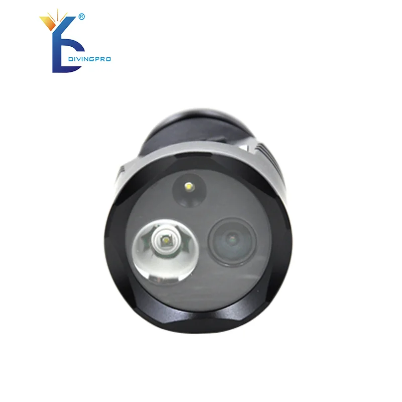 Flashlight with camera led torch lamp video light